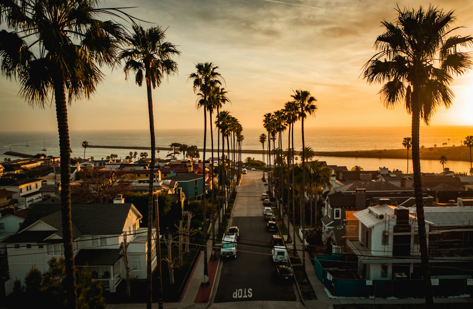 Coastal Orange County waterfront